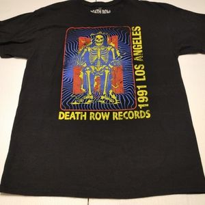 Mens Death Row Records Logo T-Shirt